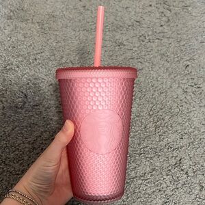 Starbucks 16oz Pink Tumbler